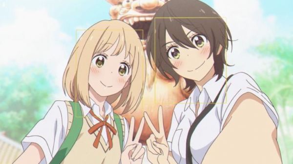 Asagao to Kase-san.